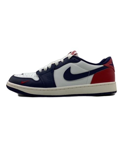 NIKE（ナイキ）NIKE (ナイキ) AIR JORDAN 1 RETRO LOW OG（エア ジョーダン 1 レトロ ロー オージー） ホワイト×ネイビー×レッド サイズ:28cmの古着・服飾アイテム