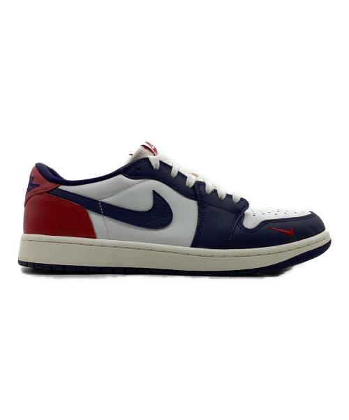 NIKE（ナイキ）NIKE (ナイキ) AIR JORDAN 1 RETRO LOW OG（エア ジョーダン 1 レトロ ロー オージー） ホワイト×ネイビー×レッド サイズ:28cmの古着・服飾アイテム