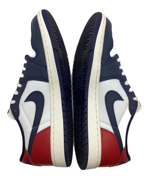 NIKE（ナイキ）NIKE (ナイキ) AIR JORDAN 1 RETRO LOW OG（エア ジョーダン 1 レトロ ロー オージー） ホワイト×ネイビー×レッド サイズ:28cmの古着・服飾アイテム