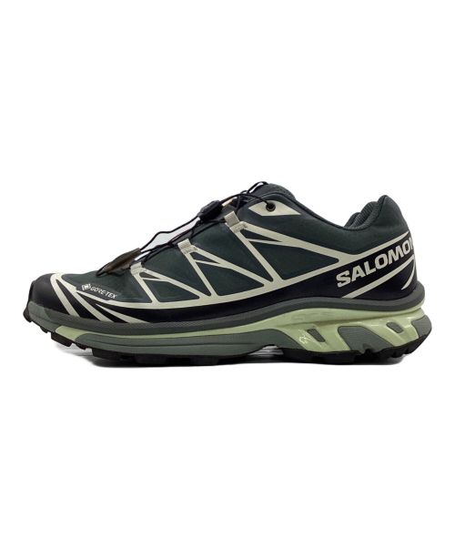 SALOMON（サロモン）SALOMON (サロモン) XT-6 GORE-TEX（エックスティーシックス ゴアテックス） グリーン サイズ:28cmの古着・服飾アイテム