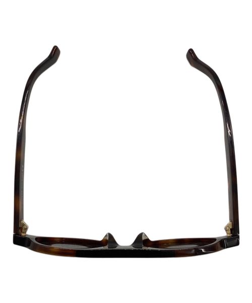 LOEWE（ロエベ）LOEWE (ロエベ) ラウンドフレーム サングラス ブラウン×ブラック サイズ:50□20 145の古着・服飾アイテム