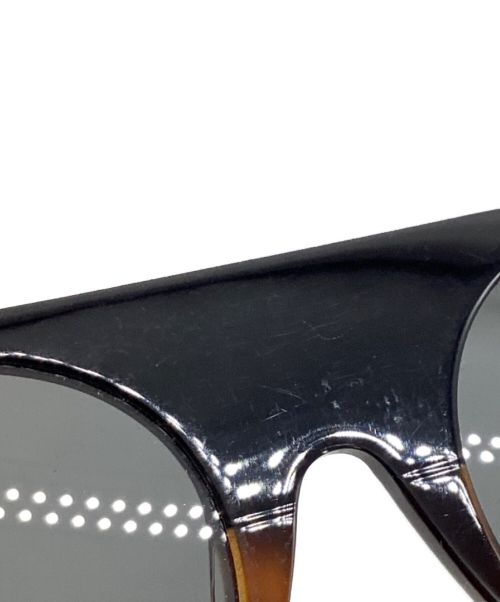 LOEWE（ロエベ）LOEWE (ロエベ) ラウンドフレーム サングラス ブラウン×ブラック サイズ:50□20 145の古着・服飾アイテム