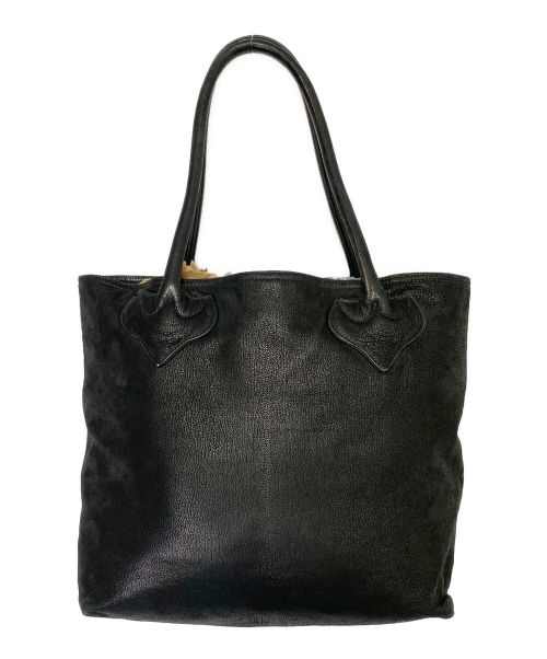CHROME HEARTS（クロムハーツ）CHROME HEARTS (クロムハーツ) FSトートバッグセメタリークロスパッチ ブラック サイズ:-の古着・服飾アイテム
