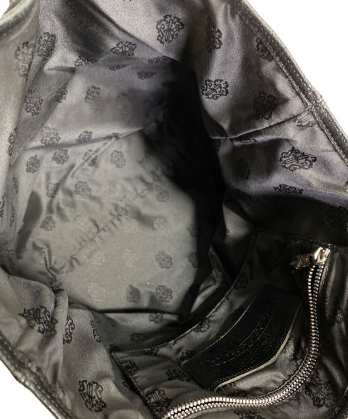 CHROME HEARTS（クロムハーツ）CHROME HEARTS (クロムハーツ) FSトートバッグセメタリークロスパッチ ブラック サイズ:-の古着・服飾アイテム