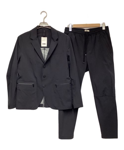 DUNO（デュノ）DUNO (デュノ) THOM（トム）FORM（フォーム）セットアップ ブラック サイズ:46の古着・服飾アイテム