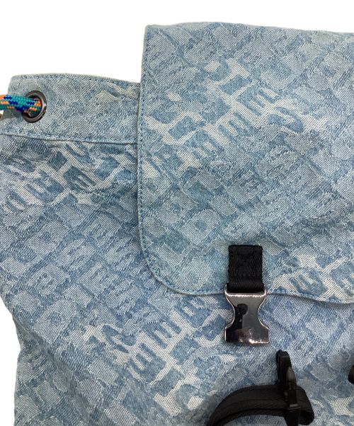 DIESEL（ディーゼル）DIESEL (ディーゼル) ジャガードデニムリュック インディゴの古着・服飾アイテム