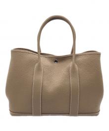HERMES（エルメス）の古着「ガーデンパーティMM/ハンドバッグ」｜エトゥープ