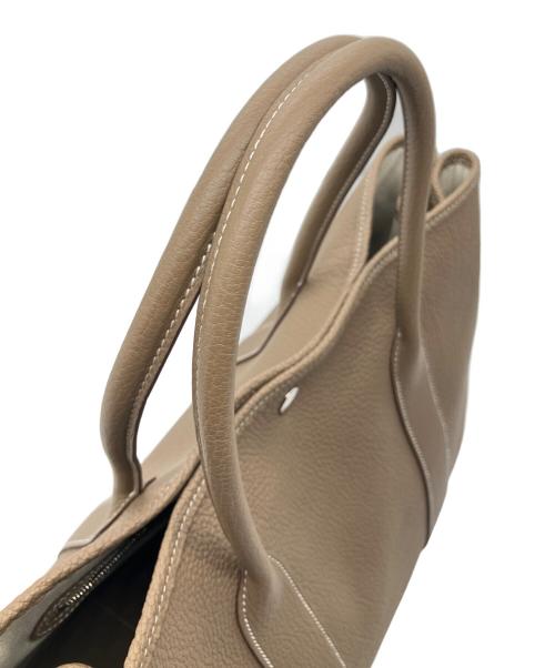 HERMES（エルメス）HERMES (エルメス) ガーデンパーティMM/ハンドバッグ エトゥープ サイズ:MMの古着・服飾アイテム