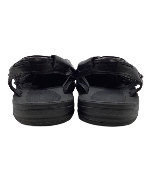 KEEN（キーン）KEEN (キーン) UNEEK PREMIUM LEATHER（ユニーク プレミアム レザー）サンダル ブラック サイズ:26cmの古着・服飾アイテム