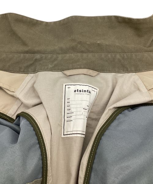 CIAOPANIC TYPY（チャオパニックティピー）CIAOPANIC TYPY (チャオパニックティピー) etsint (エシンタ) リメイクロングワークコート ベージュ サイズ:ONE SIZEの古着・服飾アイテム