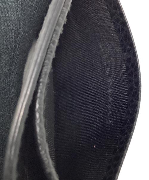 GUCCI（グッチ）GUCCI (グッチ) 2つ折り財布 ブラックの古着・服飾アイテム