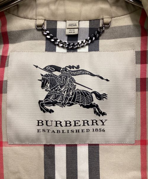 BURBERRY（バーバリー）BURBERRY (バーバリー) トレンチコート ベージュ サイズ:UK 2の古着・服飾アイテム