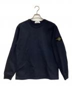 STONE ISLANDストーンアイランド）の古着「GUAZED COTTON JERSEY（ガーゼ コットン ジャージー）」｜ネイビー
