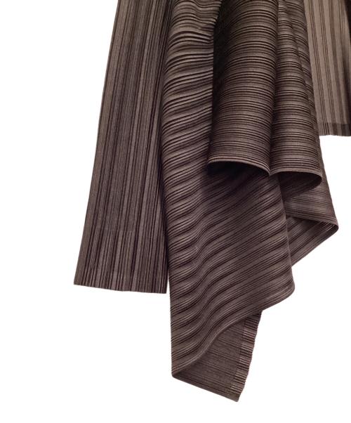 PLEATS PLEASE（プリーツプリーズ）PLEATS PLEASE (プリーツプリーズ) ブラウス ブラウン サイズ:3の古着・服飾アイテム