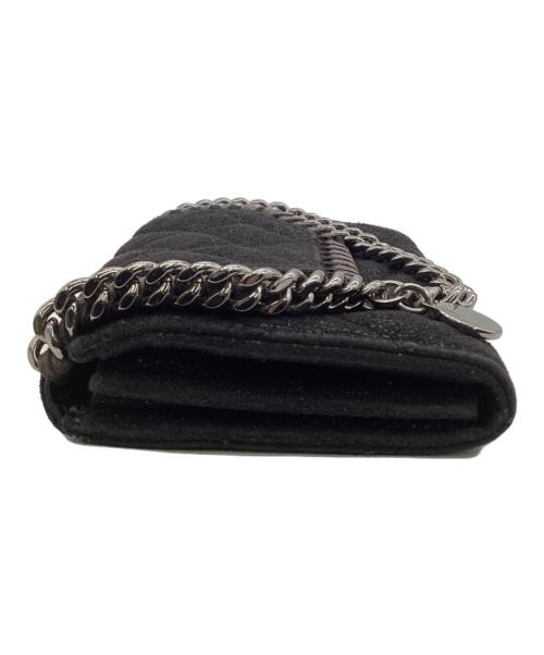 STELLA McCARTNEY（ステラマッカートニー）STELLA McCARTNEY (ステラマッカートニー) FALABELLA（ファラベラ）2つ折り財布 ブラックの古着・服飾アイテム
