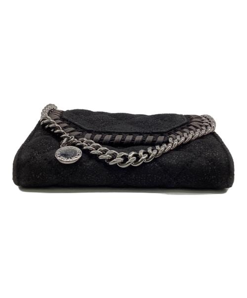 STELLA McCARTNEY（ステラマッカートニー）STELLA McCARTNEY (ステラマッカートニー) FALABELLA（ファラベラ）2つ折り財布 ブラックの古着・服飾アイテム
