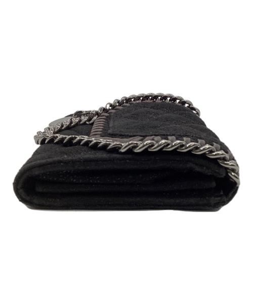 STELLA McCARTNEY（ステラマッカートニー）STELLA McCARTNEY (ステラマッカートニー) FALABELLA（ファラベラ）2つ折り財布 ブラックの古着・服飾アイテム