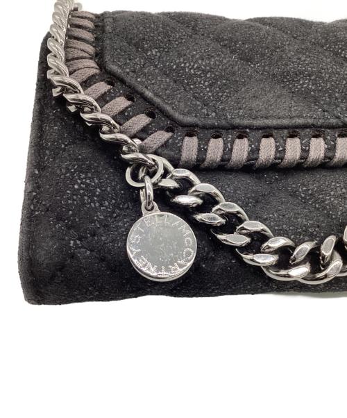 STELLA McCARTNEY（ステラマッカートニー）STELLA McCARTNEY (ステラマッカートニー) FALABELLA（ファラベラ）2つ折り財布 ブラックの古着・服飾アイテム