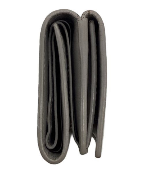 Saint Laurent Paris（サンローランパリ）Saint Laurent Paris (サンローランパリ) 3つ折り財布 グレーの古着・服飾アイテム