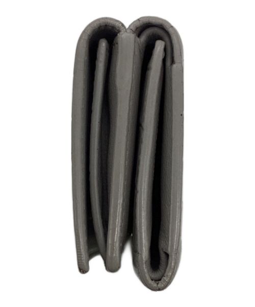 Saint Laurent Paris（サンローランパリ）Saint Laurent Paris (サンローランパリ) 3つ折り財布 グレーの古着・服飾アイテム