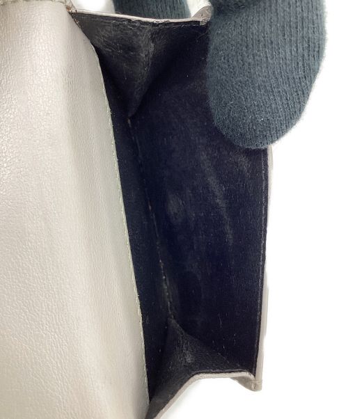 Saint Laurent Paris（サンローランパリ）Saint Laurent Paris (サンローランパリ) 3つ折り財布 グレーの古着・服飾アイテム