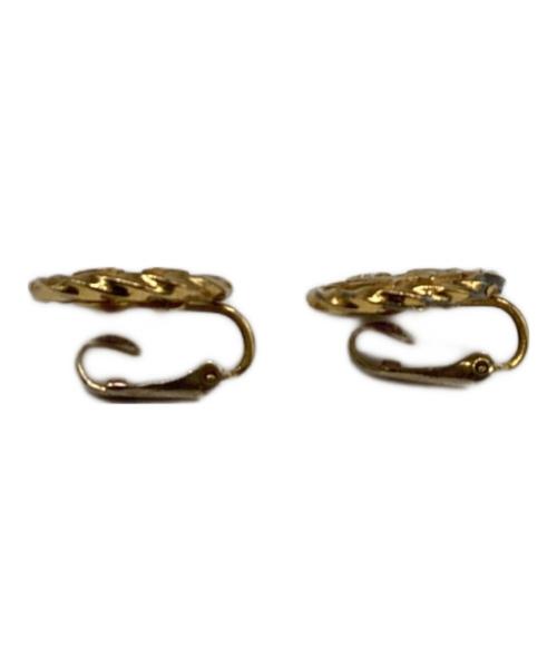 CHANEL（シャネル）CHANEL (シャネル) ココマーク ラインストーン ゴールド イヤリング ゴールドの古着・服飾アイテム