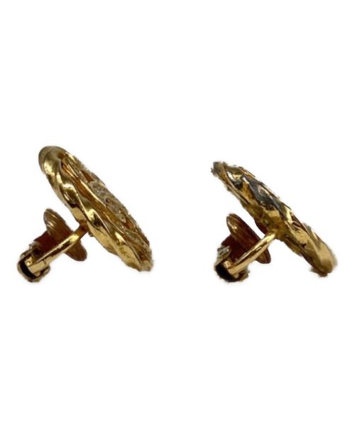 CHANEL（シャネル）CHANEL (シャネル) ココマーク ラインストーン ゴールド イヤリング ゴールドの古着・服飾アイテム