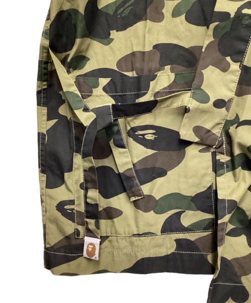 A BATHING APE（ア ベイシング エイプ）A BATHING APE (アベイシングエイプ) 1ST CAMO JINBEI SUITS JACKET（ファースト カモ ジンベイ スーツ ジャケット） オリーブブラウン サイズ:Mの古着・服飾アイテム