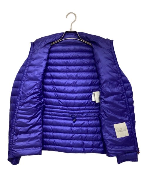MONCLER（モンクレール）MONCLER (モンクレール) ライトダウンジャケット ブルーの古着・服飾アイテム