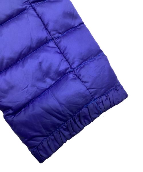 MONCLER（モンクレール）MONCLER (モンクレール) ライトダウンジャケット ブルーの古着・服飾アイテム