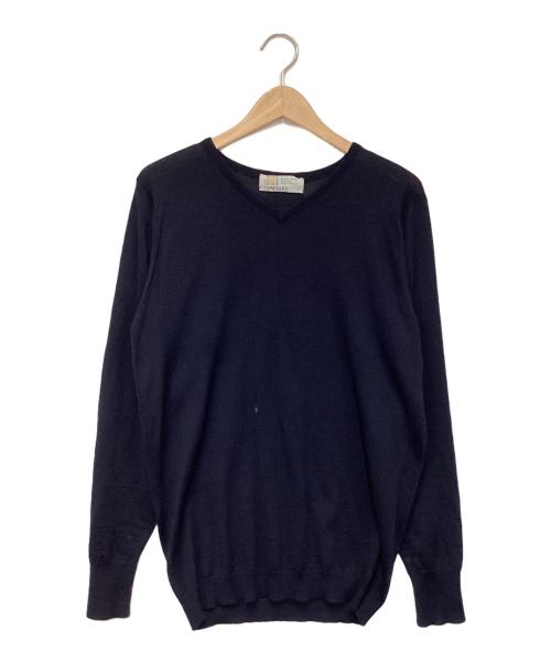 JOHN SMEDLEY（ジョンスメドレー）JOHN SMEDLEY (ジョンスメドレー) ウールニット ネイビー サイズ:Sの古着・服飾アイテム