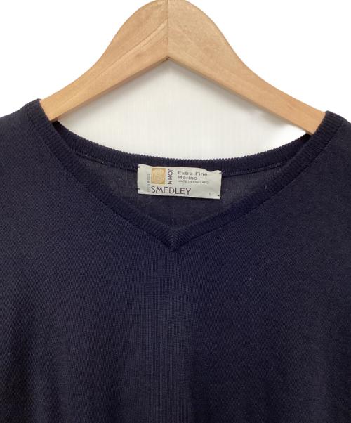 JOHN SMEDLEY（ジョンスメドレー）JOHN SMEDLEY (ジョンスメドレー) ウールニット ネイビー サイズ:Sの古着・服飾アイテム