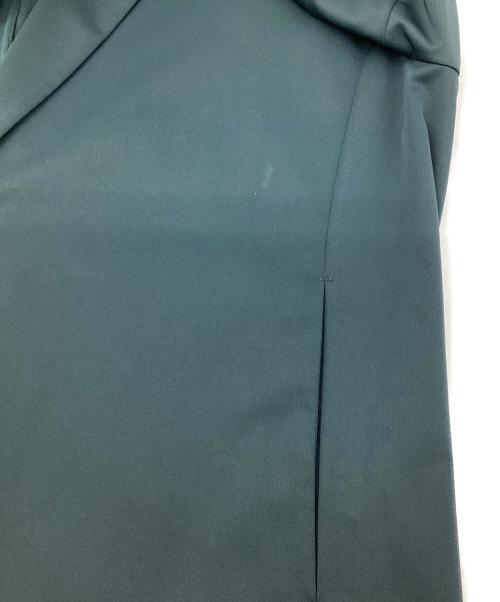 ATTACHMENT（アタッチメント）ATTACHMENT (アタッチメント) ハイゲージプレーティング天竺テーラードジャケット グリーン サイズ:1の古着・服飾アイテム