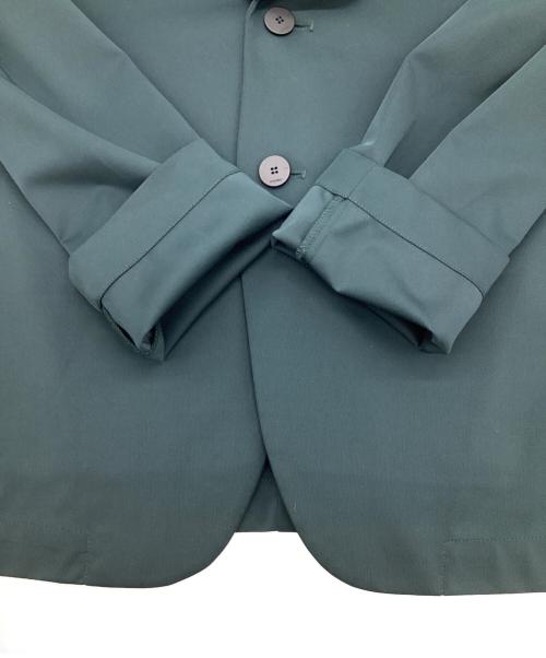 ATTACHMENT（アタッチメント）ATTACHMENT (アタッチメント) ハイゲージプレーティング天竺テーラードジャケット グリーン サイズ:1の古着・服飾アイテム