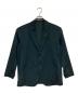 ATTACHMENT（アタッチメント）の古着「ハイゲージプレーティング天竺テーラードジャケット」｜グリーン