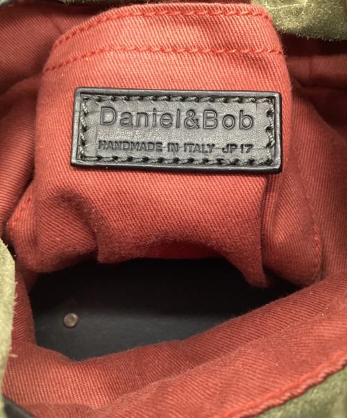 Daniel&Bob（ダニエル＆ボブ）Daniel&Bob (ダニエル＆ボブ) 巾着ショルダーバッグ グリーン×ブラックの古着・服飾アイテム