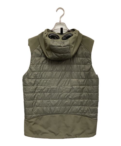 C.P COMPANY（シーピーカンパニー）C.P COMPANY (シーピーカンパニー) ゴーグルベスト グリーン サイズ:50の古着・服飾アイテム