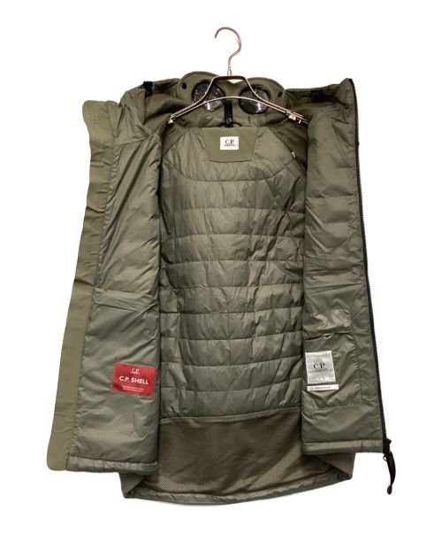 C.P COMPANY（シーピーカンパニー）C.P COMPANY (シーピーカンパニー) ゴーグルベスト グリーン サイズ:50の古着・服飾アイテム