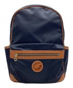 HUNTING WORLDハンティングワールド）の古着「バチューフロンティア バックパック2350BFR」｜ネイビー×ブラウン