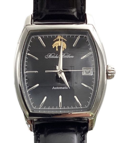 BROOKS BROTHERS（ブルックスブラザーズ）BROOKS BROTHERS (ブルックスブラザーズ) タイムピーシーズ レクタングラーモデル 自動巻き腕時計の古着・服飾アイテム