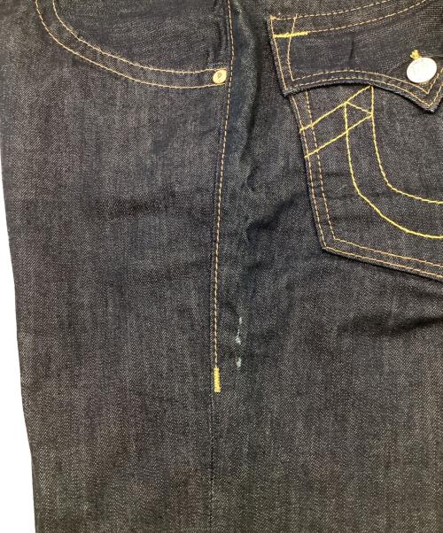 TRUE RELIGION（トゥルー レリジョン）TRUE RELIGION (トゥルー レリジョン) JOEY（ジョーイ）ハーフデニムパンツ インディゴ サイズ:34の古着・服飾アイテム