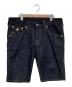 TRUE RELIGION（トゥルー レリジョン）の古着「JOEY（ジョーイ）ハーフデニムパンツ」｜インディゴ