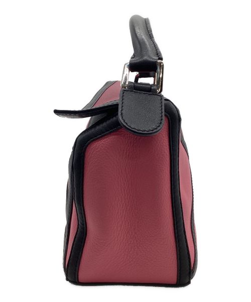 LOEWE（ロエベ）LOEWE (ロエベ) パズルバッグ スモール バーガンディ/ピンク/ブラックの古着・服飾アイテム