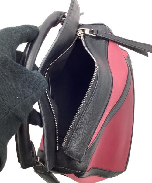 LOEWE（ロエベ）LOEWE (ロエベ) パズルバッグ スモール バーガンディ/ピンク/ブラックの古着・服飾アイテム