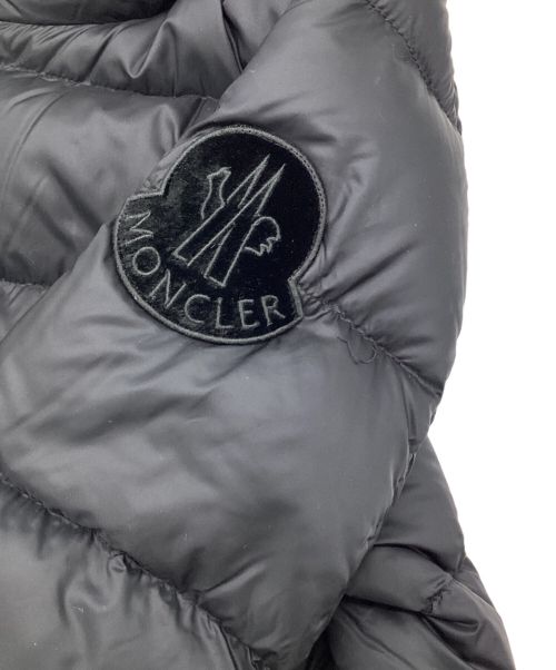 MONCLER（モンクレール）MONCLER (モンクレール) TORCON ベロア切替ダウンコート ブラック サイズ:3の古着・服飾アイテム