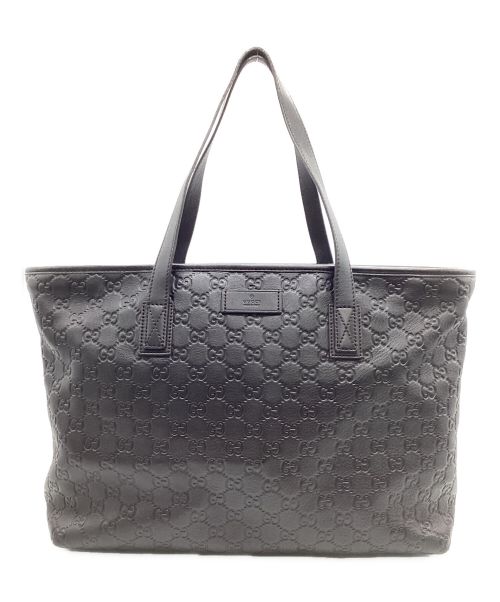 GUCCI（グッチ）GUCCI (グッチ) グッチシマ トートバッグ ブラウンの古着・服飾アイテム