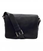 SOMES SADDLEソメスサドル）の古着「ショルダーバッグ」｜ブラック