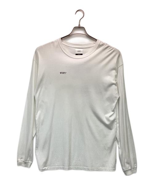WTAPS（ダブルタップス）WTAPS (ダブルタップス) 長袖カットソー ホワイト サイズ:X04の古着・服飾アイテム