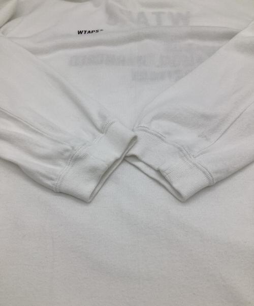 WTAPS（ダブルタップス）WTAPS (ダブルタップス) 長袖カットソー ホワイト サイズ:X04の古着・服飾アイテム