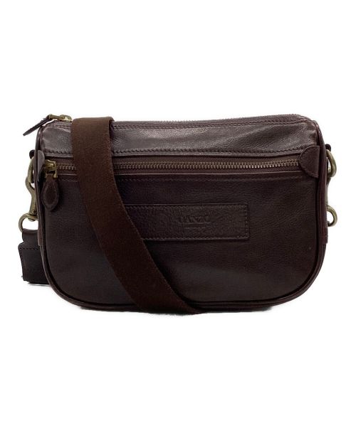 GANZO（ガンゾ）GANZO (ガンゾ) ショルダーバッグ ブラウンの古着・服飾アイテム